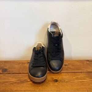Coach Black Leather Sneakers